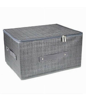 Box Scatola Salvaspazio Portatutto Contenitore Organizer Cerniera 79416 45x35x20cm         
