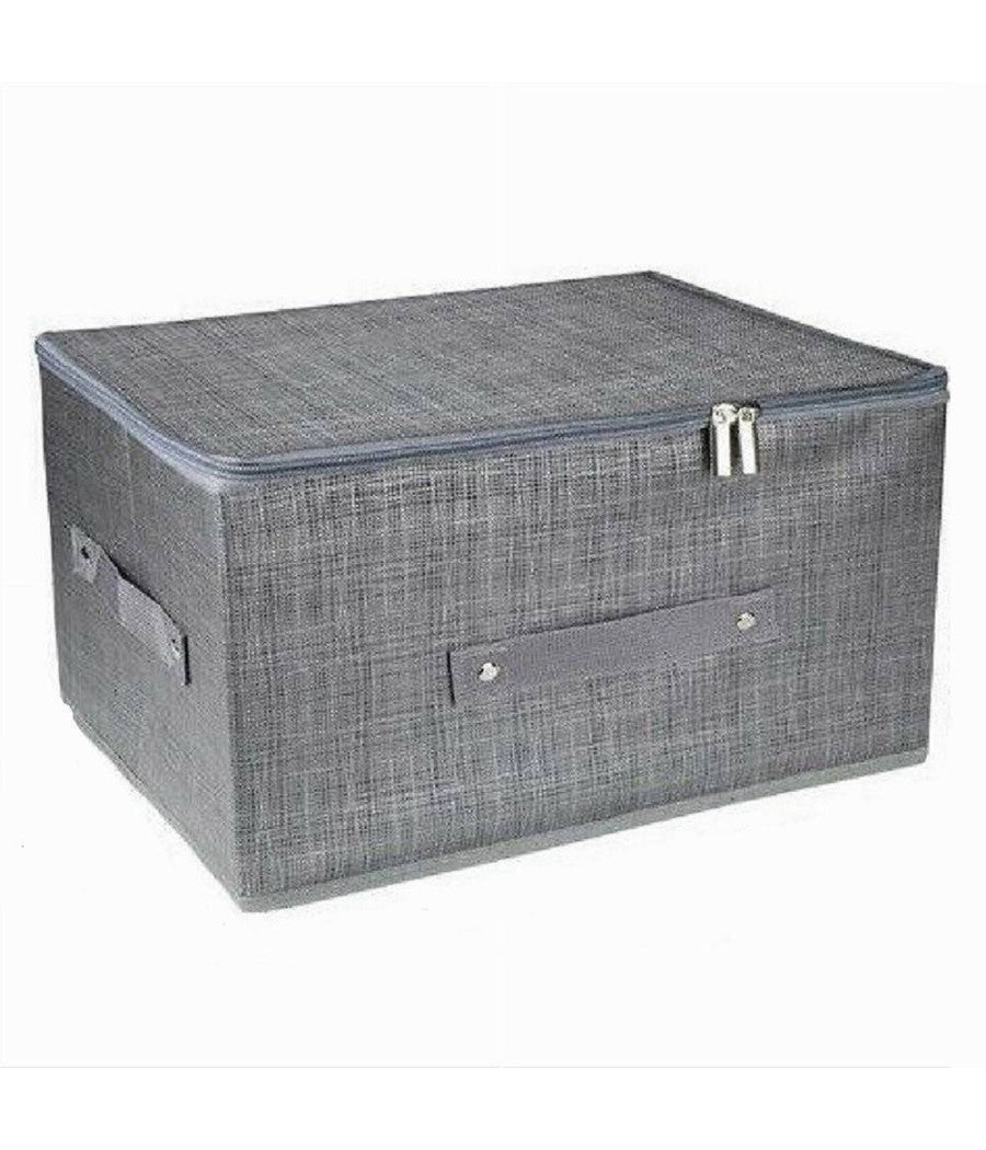 Box Scatola Salvaspazio Portatutto Contenitore Organizer Cerniera 79416 45x35x20cm         