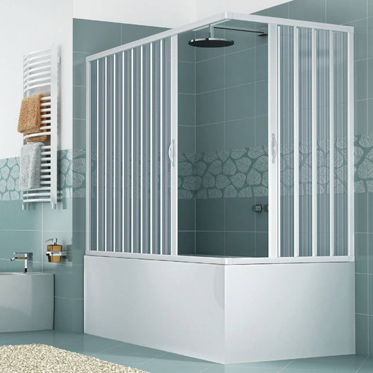 Box sopravasca Galassia 2 ante 70x170cm apertura angolare