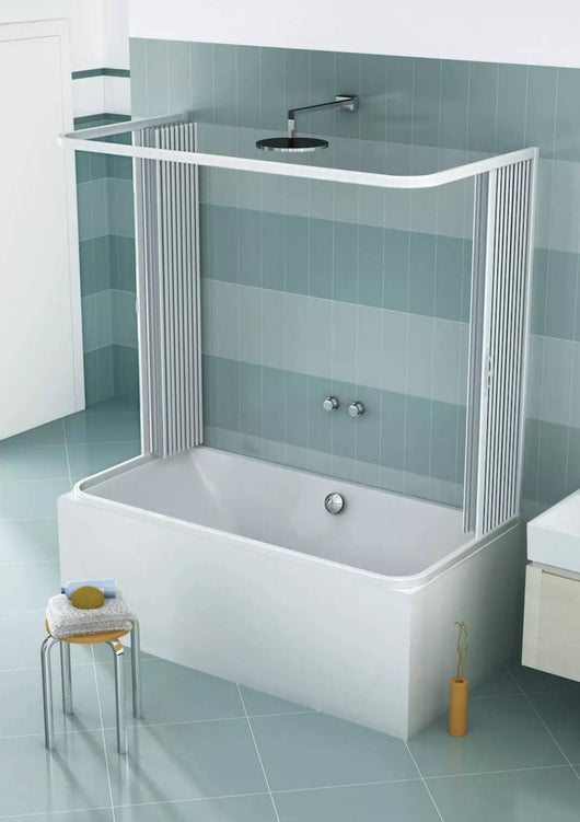 Box sopravasca Venusia 3 lati 70x150x70cm con apertura centrale - Rollplast Pinto