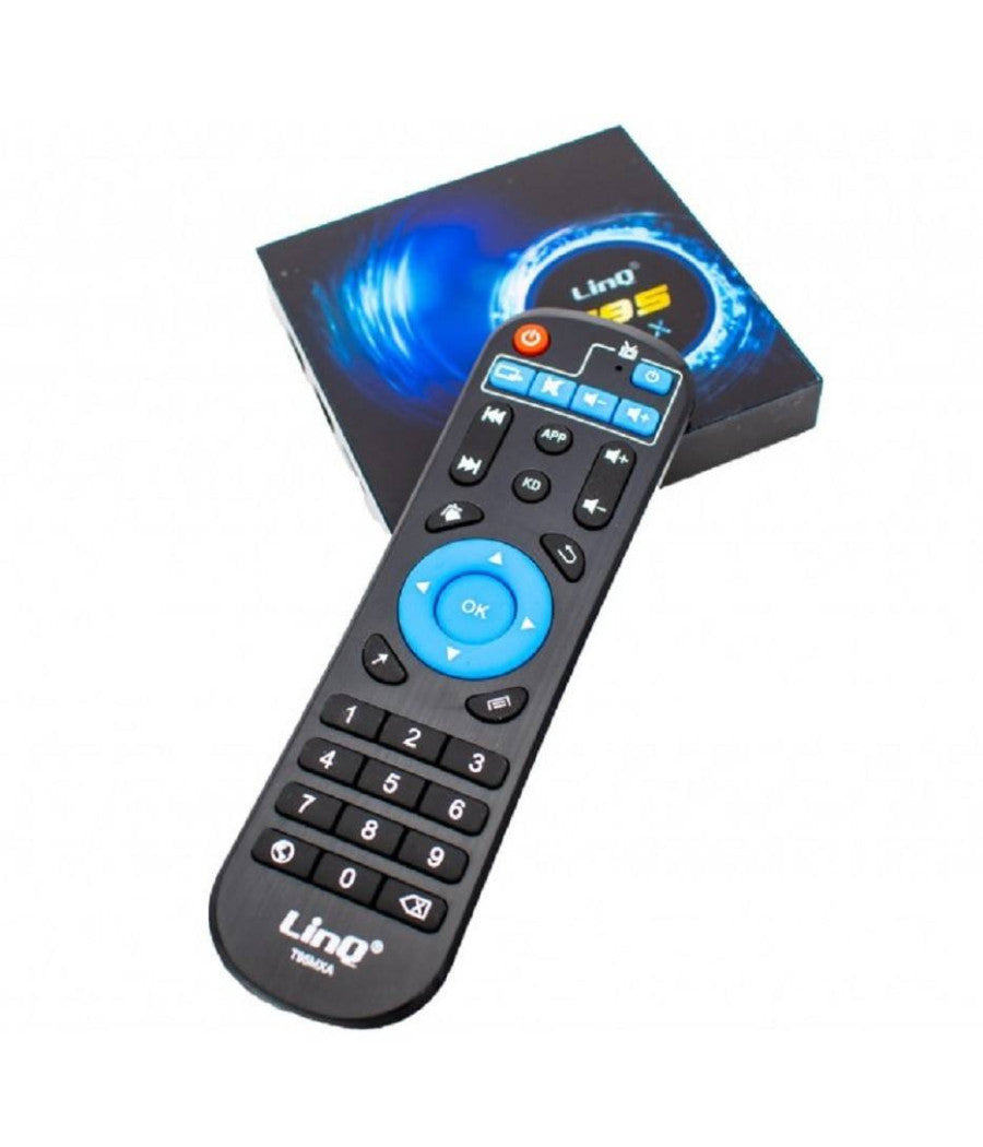 Box Tv Digitale Hd Android 10.0 T95max Ridotte Dimensioni Full Hd Wifi Usb Telecomando         