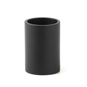 Portaspazzolini dâ€™appoggio in resina BR98 Gedy serie BRENDA Nero