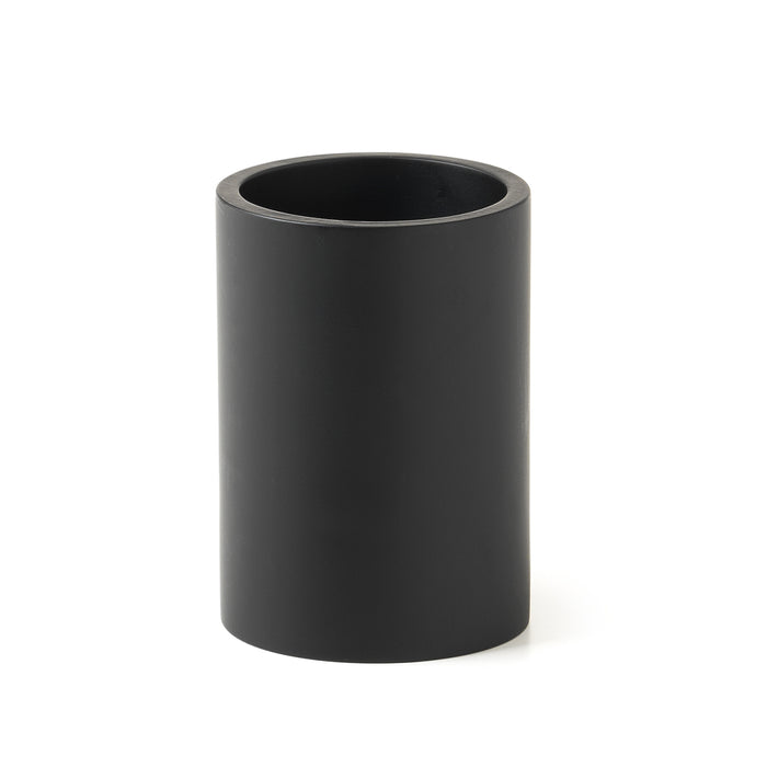 Portaspazzolini dâ€™appoggio in resina BR98 Gedy serie BRENDA Nero