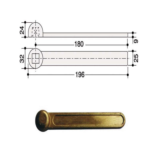 Braccio Chiudiporta 7100 Inf Ventola Ma0002 Mab