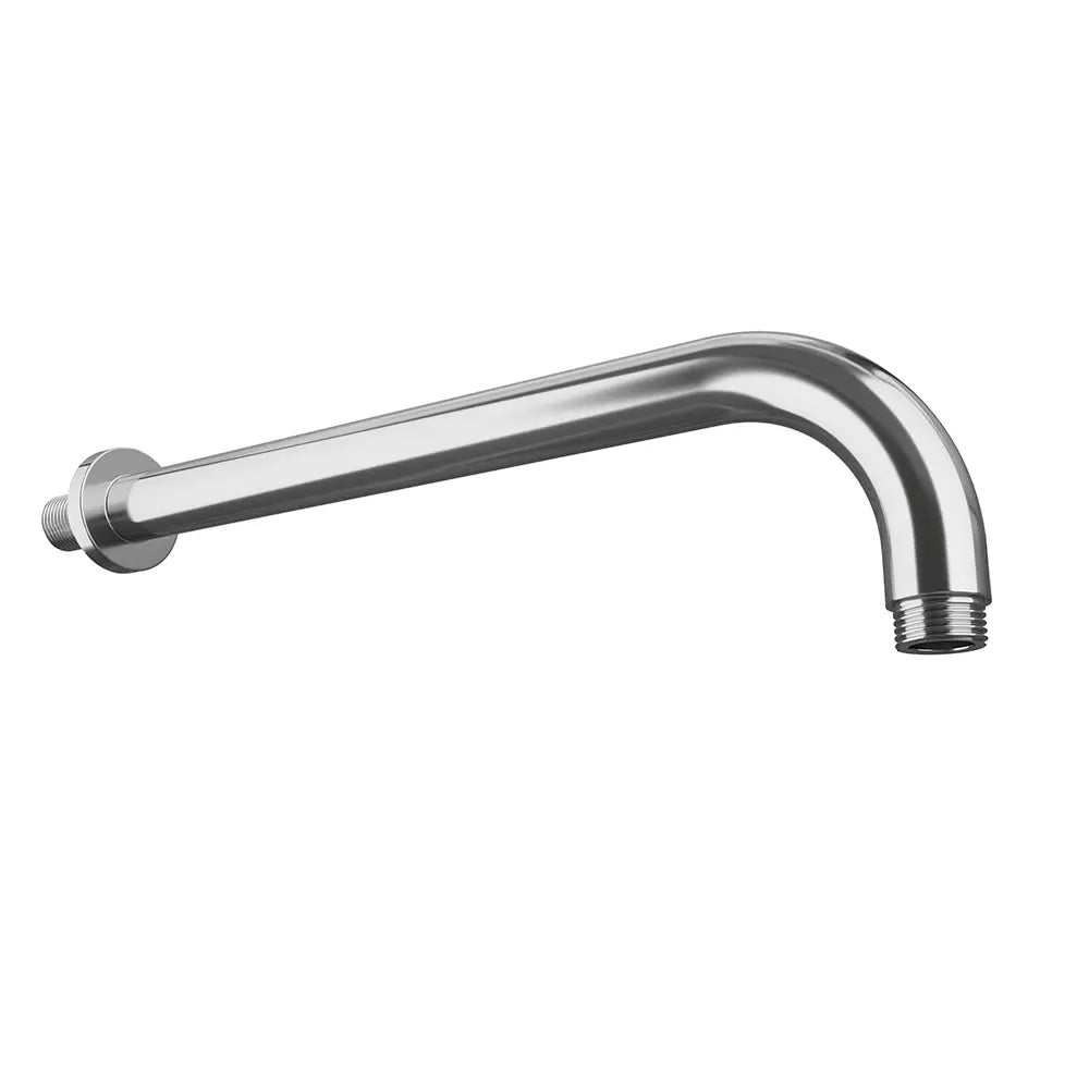 Set doccia cromato - Miscelatore incasso Greta con braccio e soffione slim 20 cm