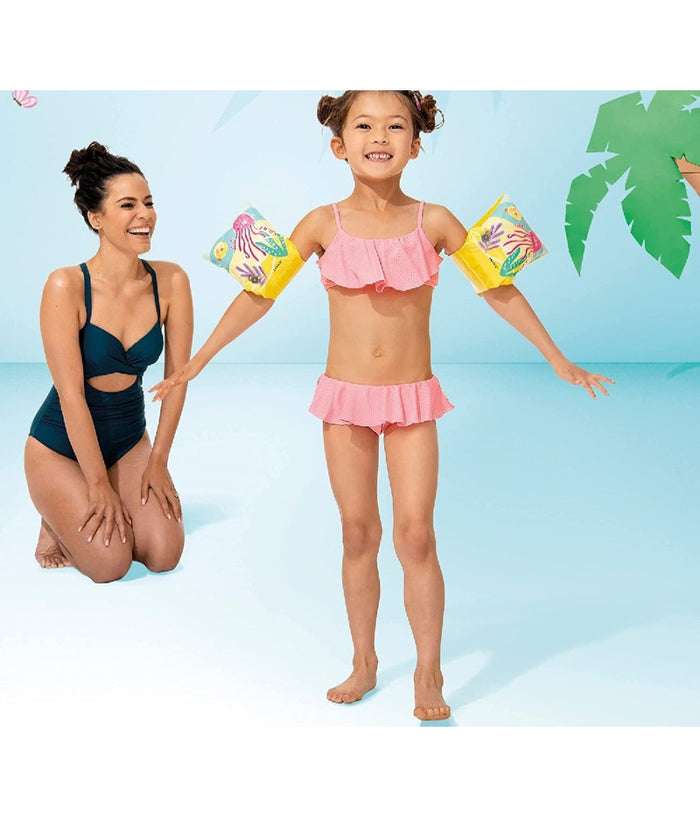 Braccioli Fun Fish 23 X 15 Cm Multicolore Bambini 3 - 6 Anni Piscina Mare 58652         