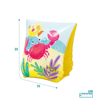 Braccioli Fun Fish 23 X 15 Cm Multicolore Bambini 3 - 6 Anni Piscina Mare 58652         
