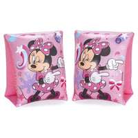 Trade Shop - Braccioli Gonfiabili Minnie Valvole Sicurezza Accessori Mare Piscina 23x15cm 019968 -