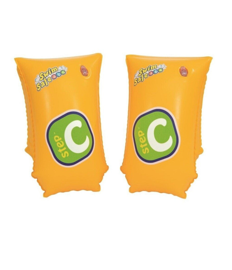 Trade Shop - Braccioli Maxi Swim Safe Abc Step C 30 X 15 Cm Eta' 5-12 Anni Mare Piscina 32110 -