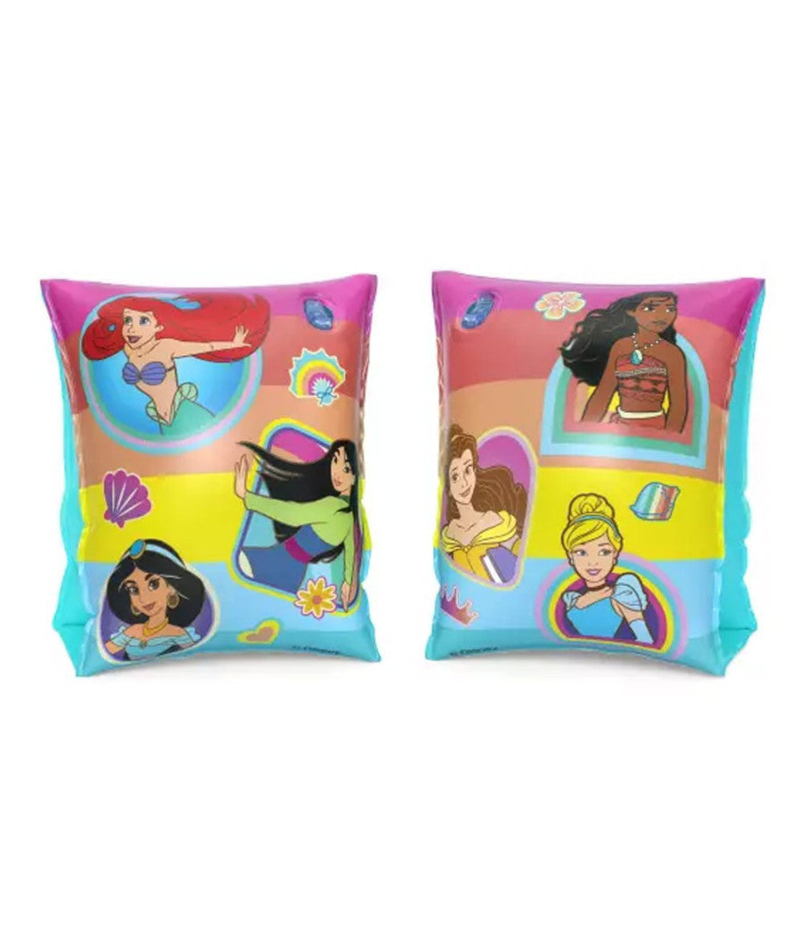 Braccioli Per Il Mare Da Principessa Per Bambine Spiaggia Piscina Nuoto 23x15 Cm         