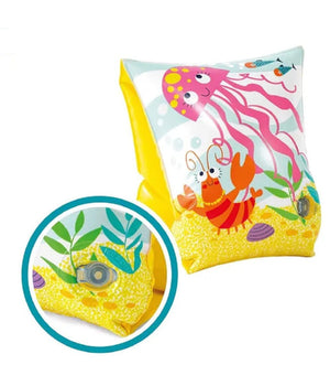Braccioli Stampa Fondo Marino 23x15 Cm Gonfiabili Per Bambini Piscina Mare 56666         