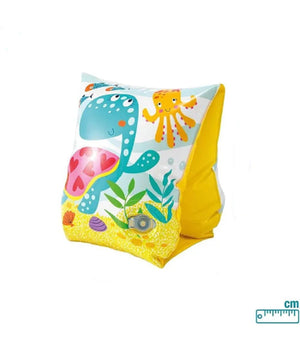 Braccioli Stampa Fondo Marino 23x15 Cm Gonfiabili Per Bambini Piscina Mare 56666         