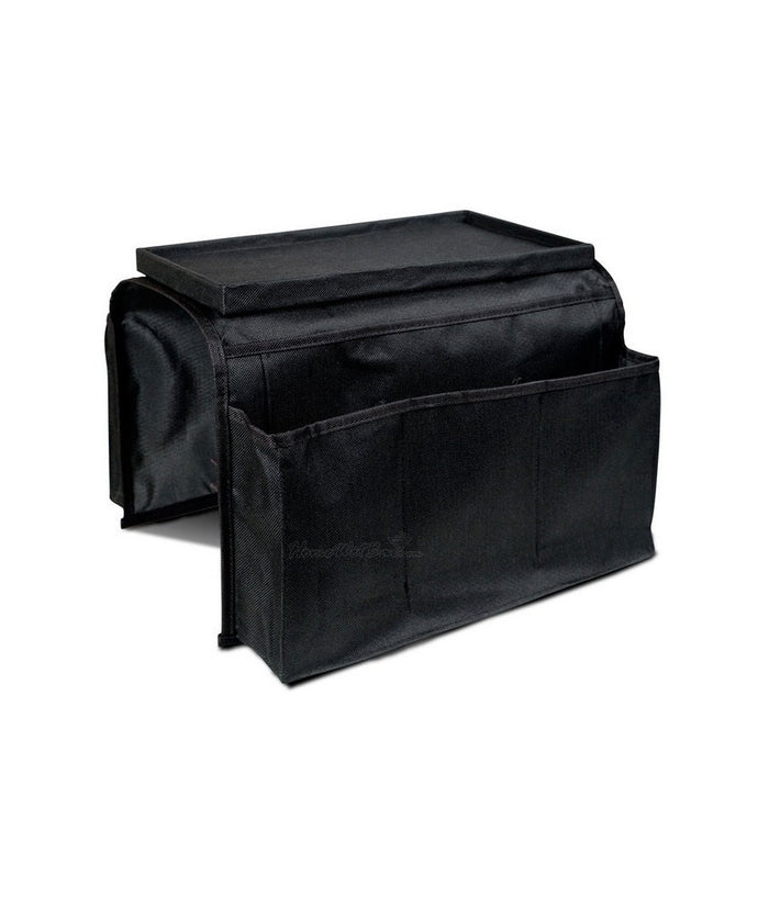 Bracciolo Divano Salvaspazio Poltrona Sofa Arm Rest Organizer Tv Porta Oggetti         