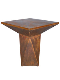 Braciere da giardino, Barbecue con grglia con gambe e copertura protettiva - G1 corten