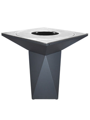 Braciere da giardino, Barbecue con griglia in acciaio - G1 grafite