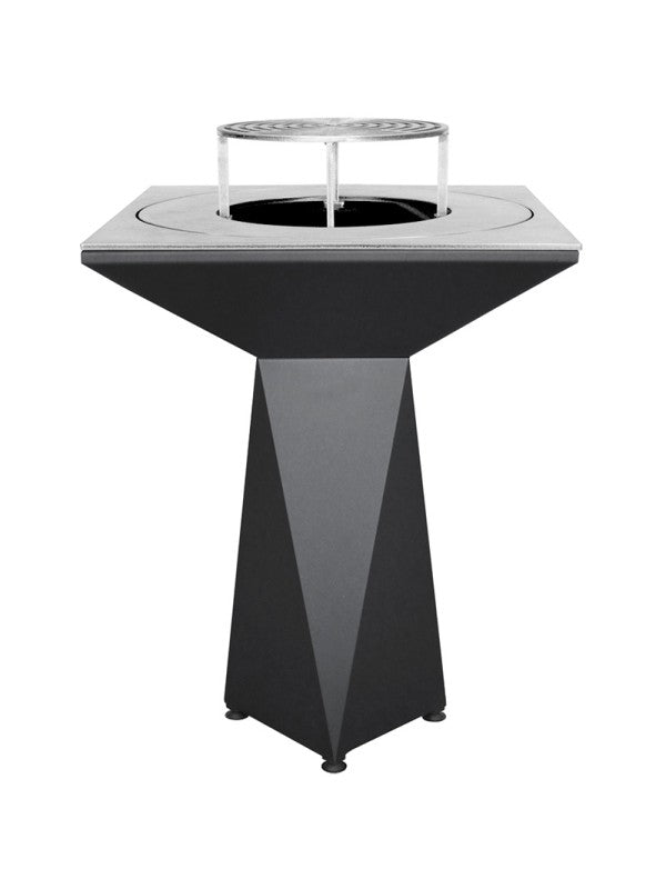 Braciere da giardino, Barbecue con griglia con gambe in acciaio - G1 Basic grafite