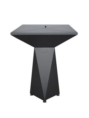 Braciere da giardino, Barbecue con foro per wok e copertura protettiva - G1 Basic grafite