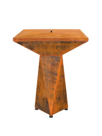 Braciere da giardino, Barbecue con copertura protettiva - G1 Basic corten