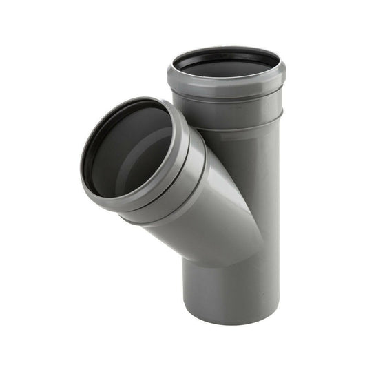 Braga 40x40x40mm 45° raccordo a y con guarnizione
