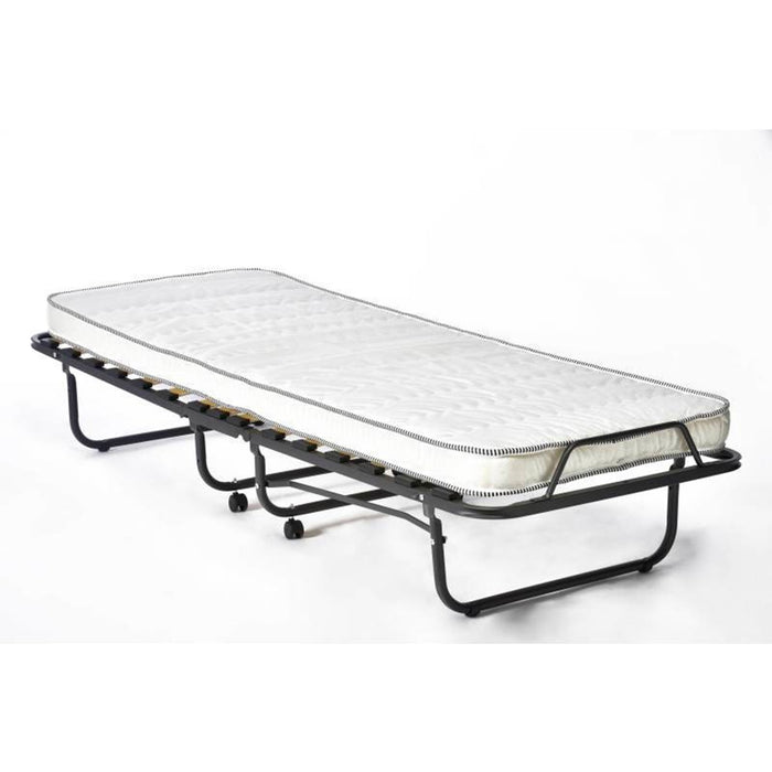 Brandina pieghevole   Rete Con Materasso Singolo 90x200 in Waterfoam  Kit Letto singolo Salvaspazio  Adatta per ospiti casa e campeggio