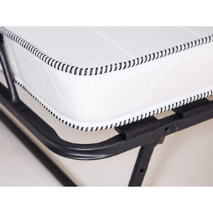 Brandina pieghevole   Rete Con Materasso Singolo 90x200 in Waterfoam  Kit Letto singolo Salvaspazio  Adatta per ospiti casa e campeggio