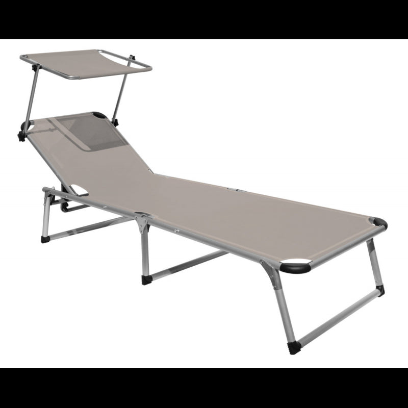 Set Di 4 Brandine C/Tettuccio Alu E Text Tortora Moia