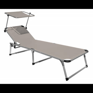 Set Di 4 Brandine C/Tettuccio Alu E Text Tortora Moia