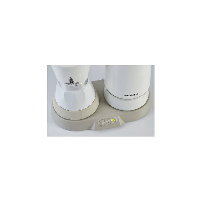 Breakfast Station - Moka Elettrica, Bollitore e Montalatte - 5 Funzioni in 1