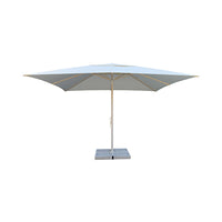 Ombrellone Brera avorio - legno larice con luci LED