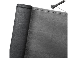 Paravento sintetico "Verdo" - 2 x 10 - 90g/m² - Grigio