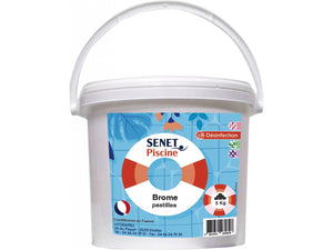 Senet Piscine" ciottolo bromo - 5 kg