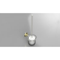 Scopino da parete RETRO in vetro ottone cromo-oro 11x36x15cm