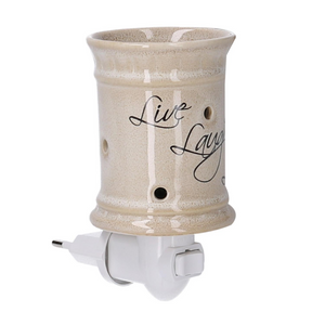 Bruciaessenze plug ceramica cm9,8x7,1h13