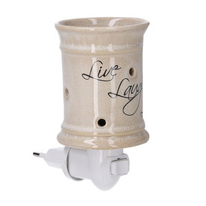 Bruciaessenze plug ceramica cm9,8x7,1h13