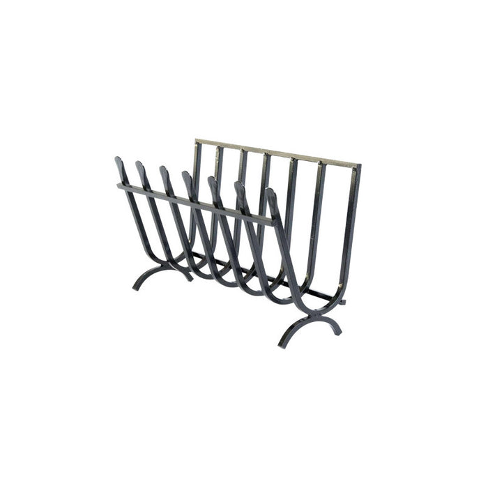 Brucialegna Culla 7 barre 40×24×34 cm – portalegna compatta