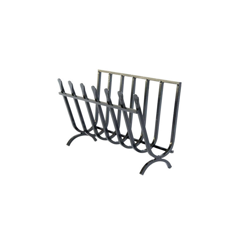 Brucialegna Culla 7 barre 40×24×34 cm – portalegna compatta