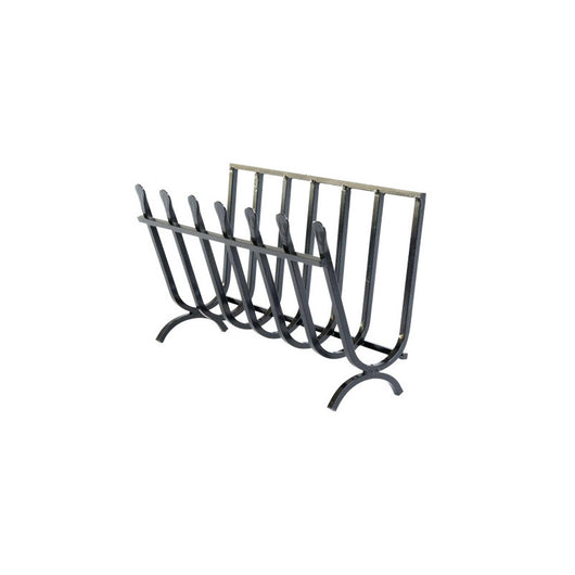 Brucialegna Culla 7 barre 40×24×34 cm – portalegna compatta