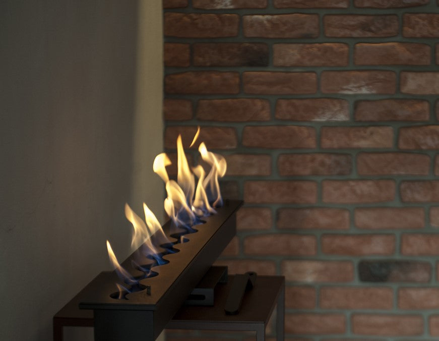 Bruciatore Wave Black da 45 cm - 200 cm - Wave 450 - 45 cm - 1,4 L , Versione ad onda