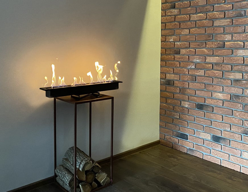 Bruciatore Wave Black da 45 cm - 200 cm - Wave 450 - 45 cm - 1,4 L , Versione ad onda