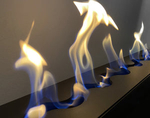 Bruciatore Wave Black da 45 cm - 200 cm - Wave 450 - 45 cm - 1,4 L , Versione ad onda