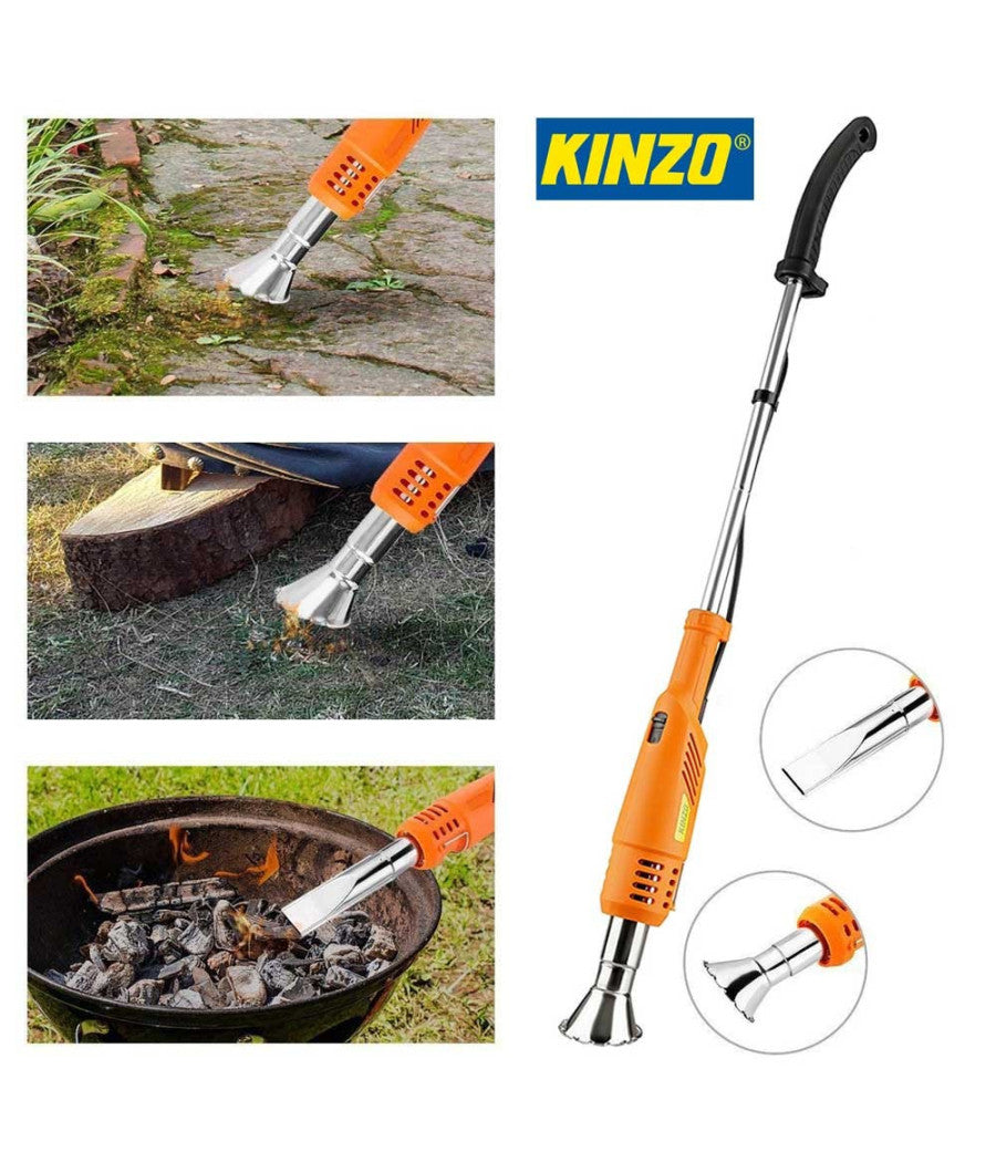 Bruciatore Erba Elettrico 2000w 230v Diserbante Termico Per Erbacce 60/650 Gradi         