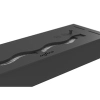 Bruciatore Inserto a Bioetanolo 50cm in Inox nero da incasso da 1 lt