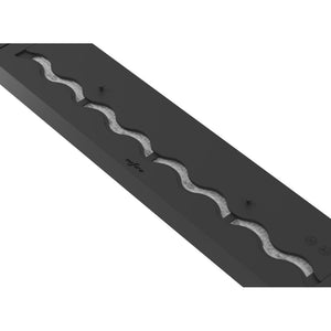 Bruciatore Inserto a Bioetanolo 80cm in Inox nero da incasso da 3 lt