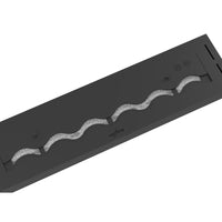 Bruciatore Inserto a Bioetanolo 80cm in Inox nero da incasso da 3 lt