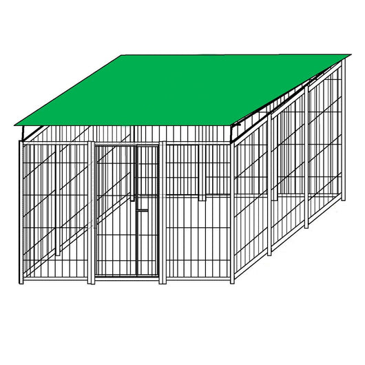 Recinzione in rete modulare da 3x3 metri con copertura zincatura a caldo per stoccaggio bombole
