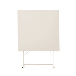 Tavolo da giardino bistrot pieghevole in metallo con 2 sedie, 70x70cm,