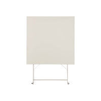 Tavolo da giardino bistrot pieghevole in metallo 70x70cm, 2 posti,