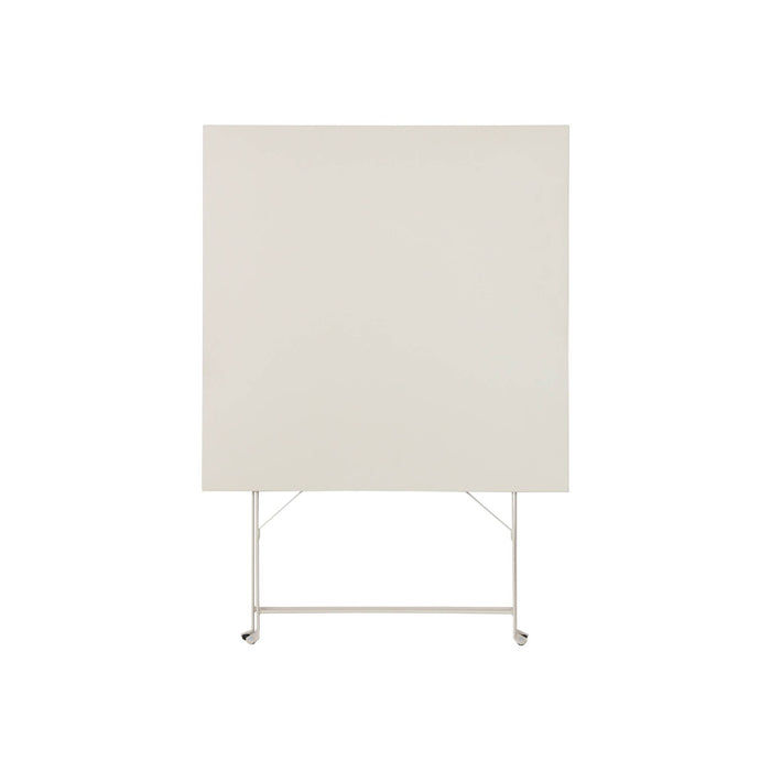 Tavolo da giardino bistrot pieghevole in metallo 70x70cm, 2 posti,