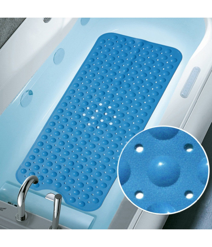 Bubble Bath Bagno Doccia Tappetino Tappeto Anti Scivolo Ventose Gomma Sicurezza         