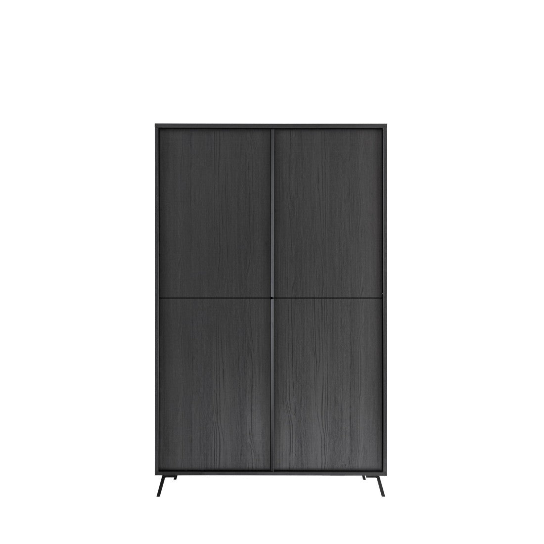 Buffet a 4 porte collezione SKY. Colore rovere nero.
